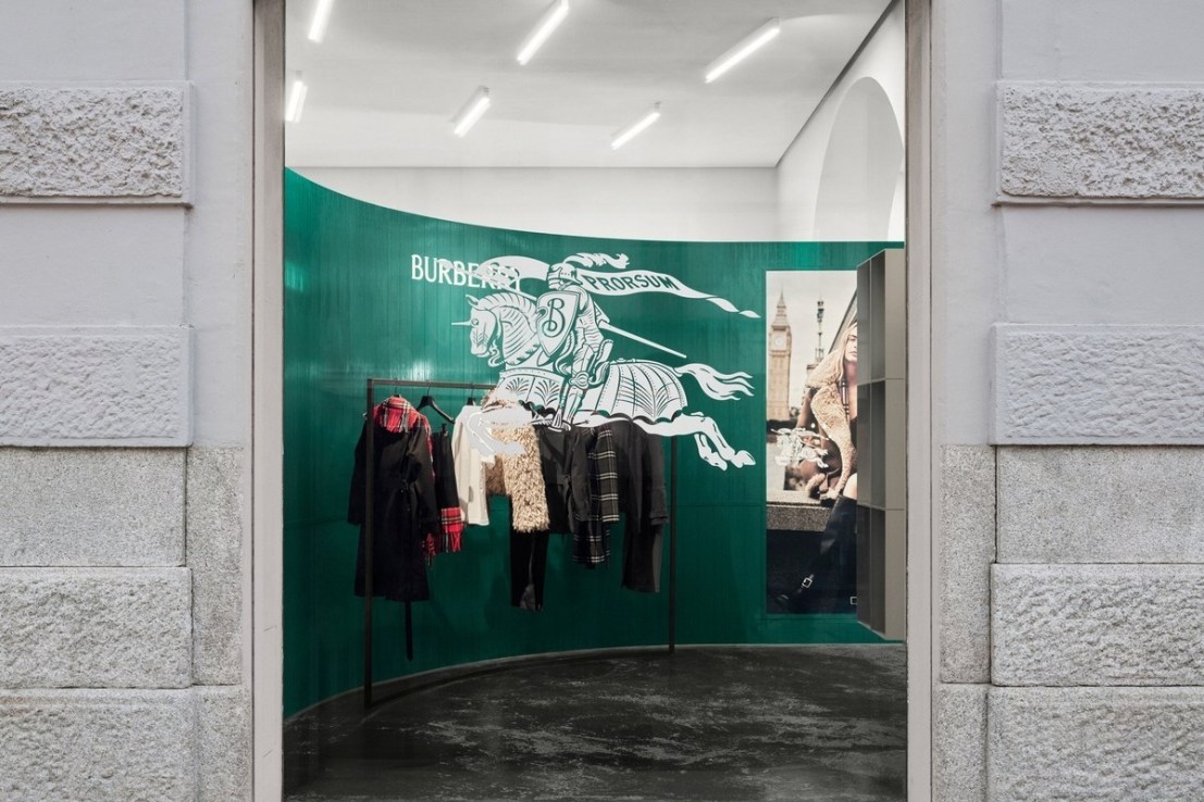 Burberry is looking to return to the FTSE 100.