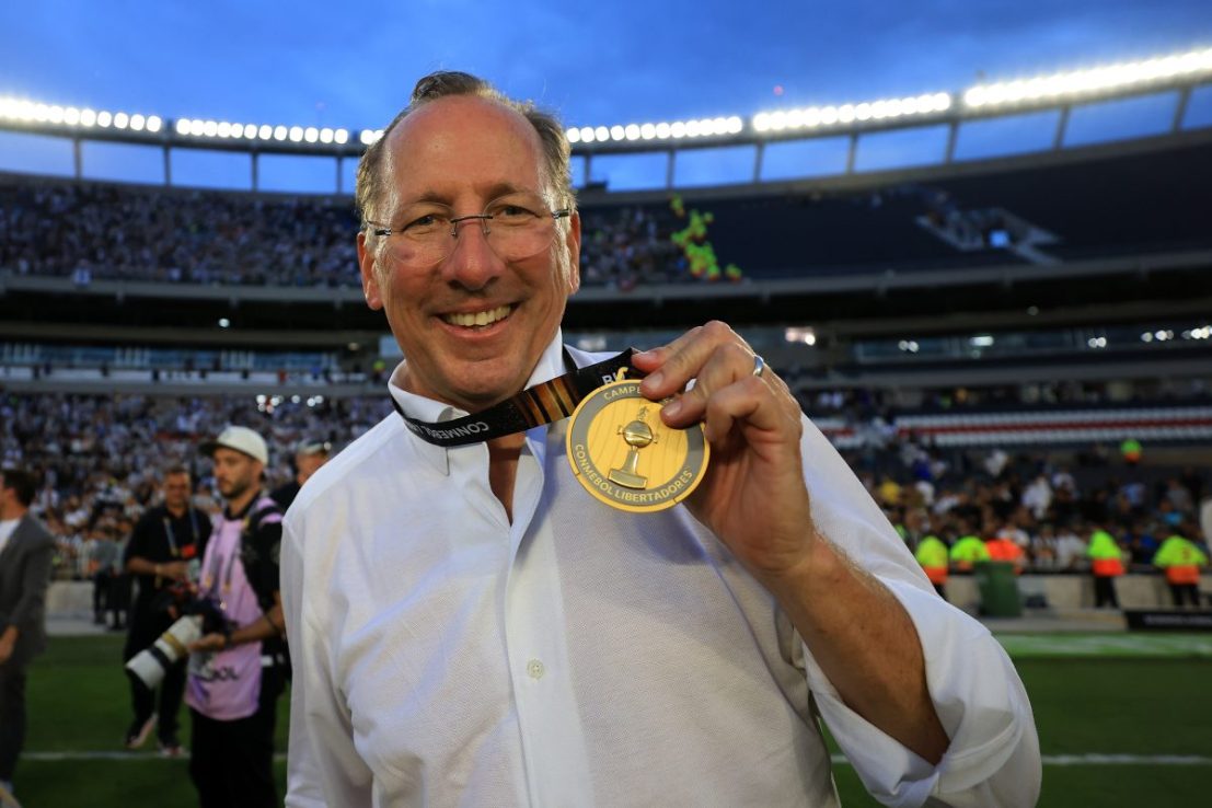 John Textor has agreed to sell his stake in Crystal Palace to Woody Johnson