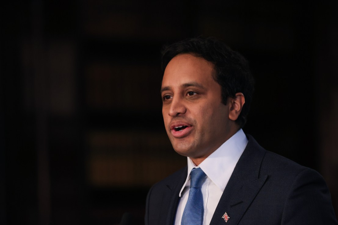 Zia Yusuf, chairman of Reform UK, during a news conference in London, UK, on Tuesday, May 27, 2025. (Chris Ratcliffe/Bloomberg via Getty Images)