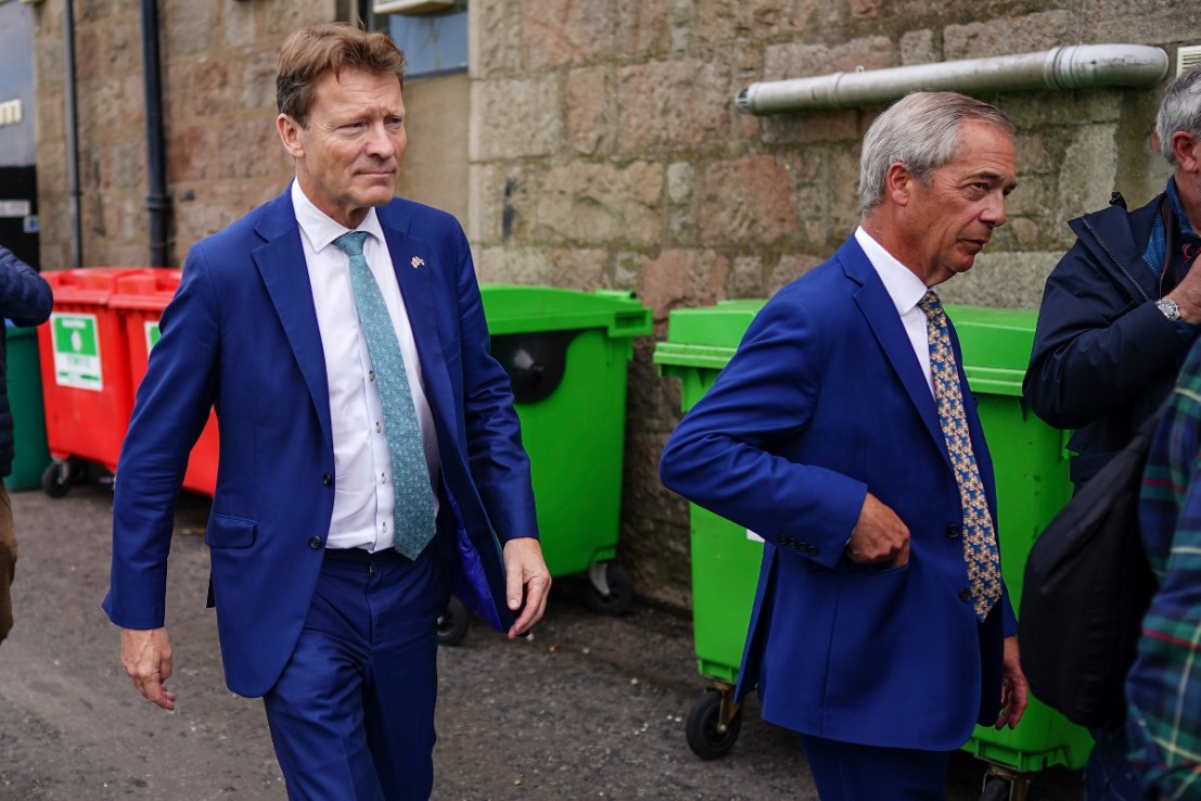 Reform UK leader Nigel Farage and Deputy Leader Richard Tice are set to meet with Andrew Bailey to discuss interest rates and stablecoins. 