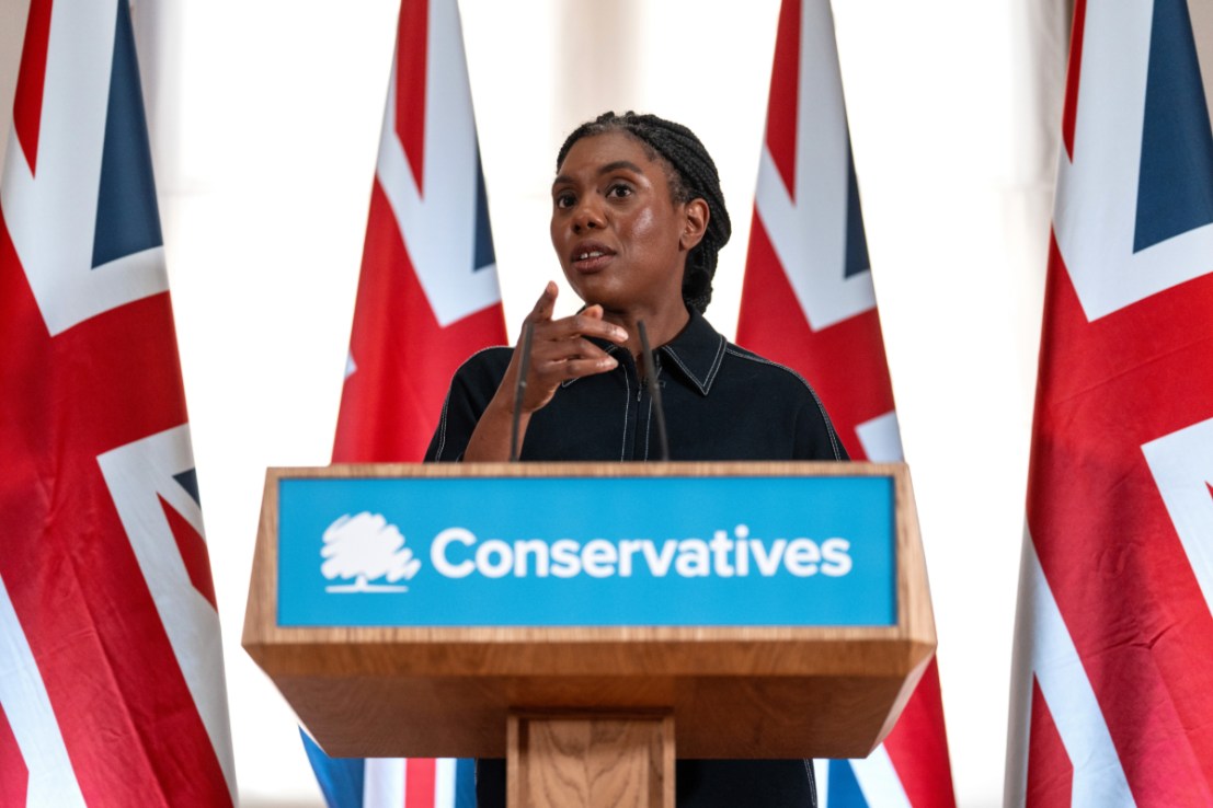 Conservative Party leader, Kemi Badenoch 