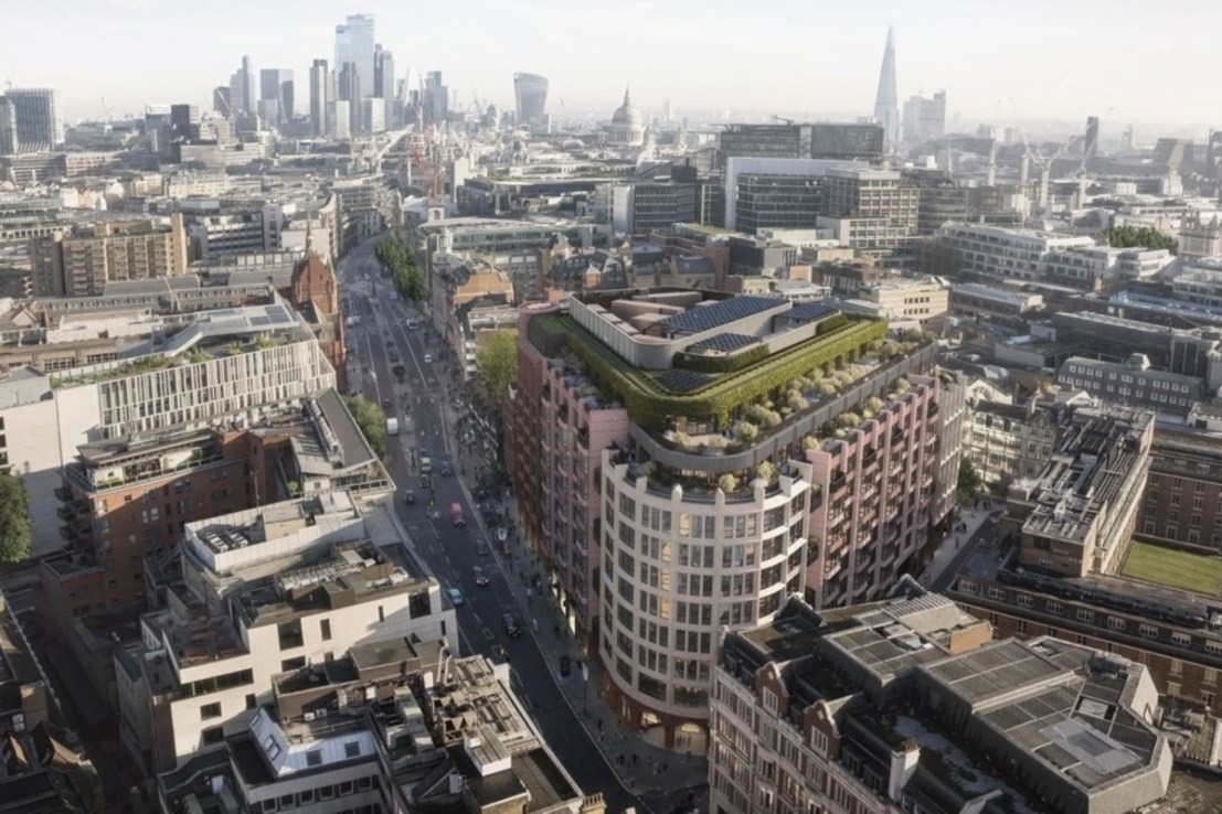 The dome design has been inspired by the former Knights Templar Church. Credit: City of London Corporation
