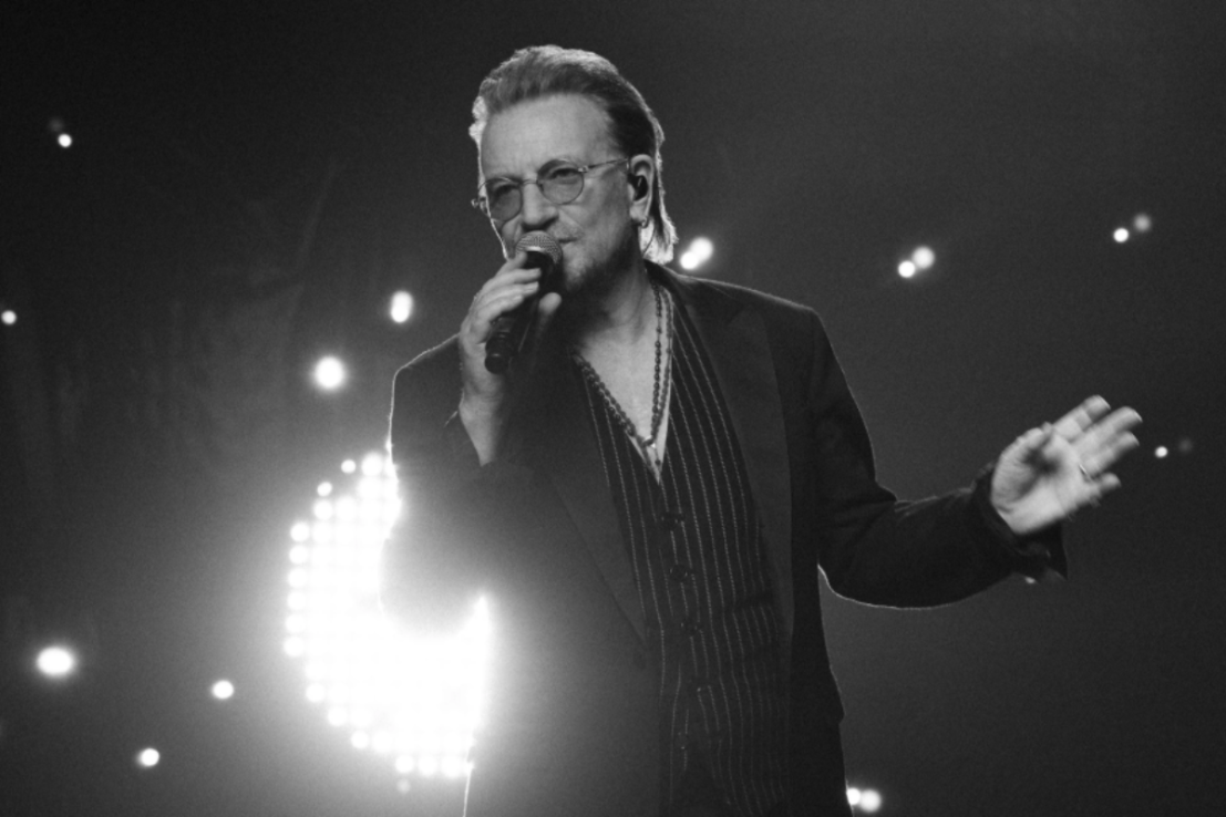 Bono: Stories of Surrender is streaming on AppleTV+