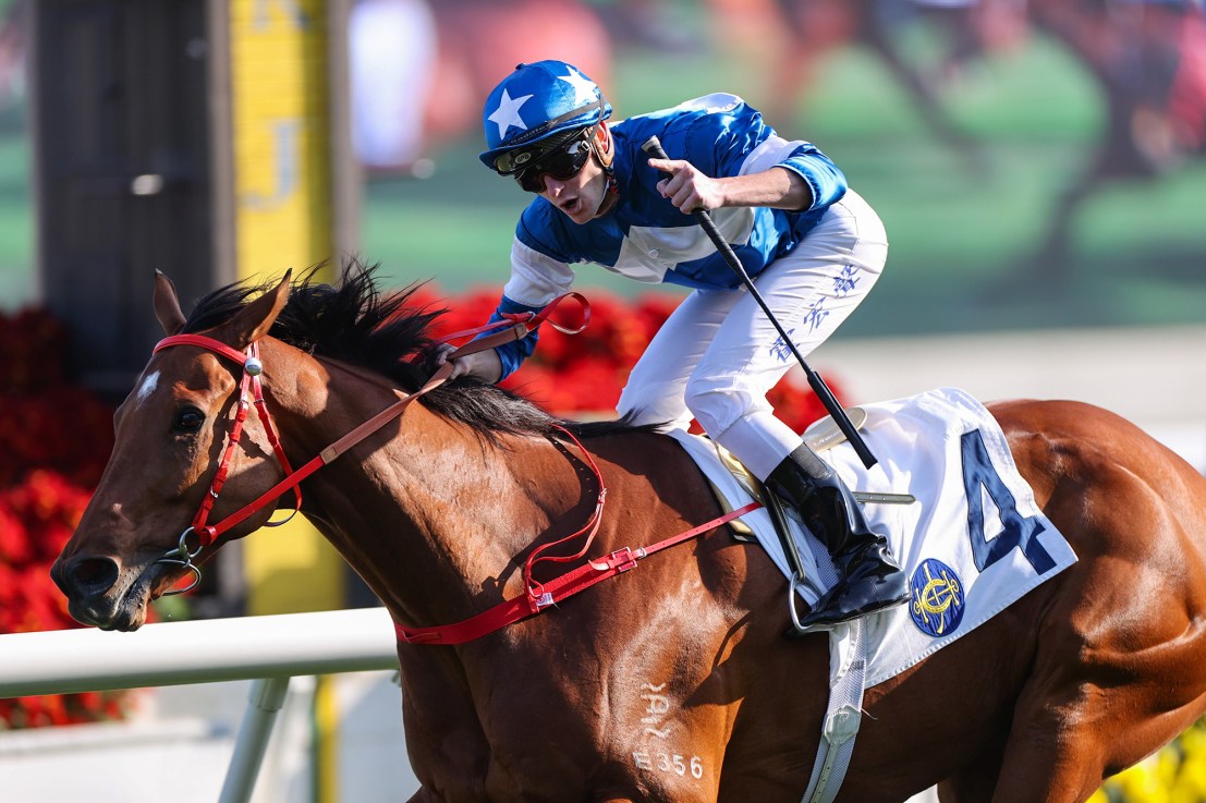 Luke Ferraris has ridden 44 winners this season in Hong Kong and sits fourth in the jockeys' championship.