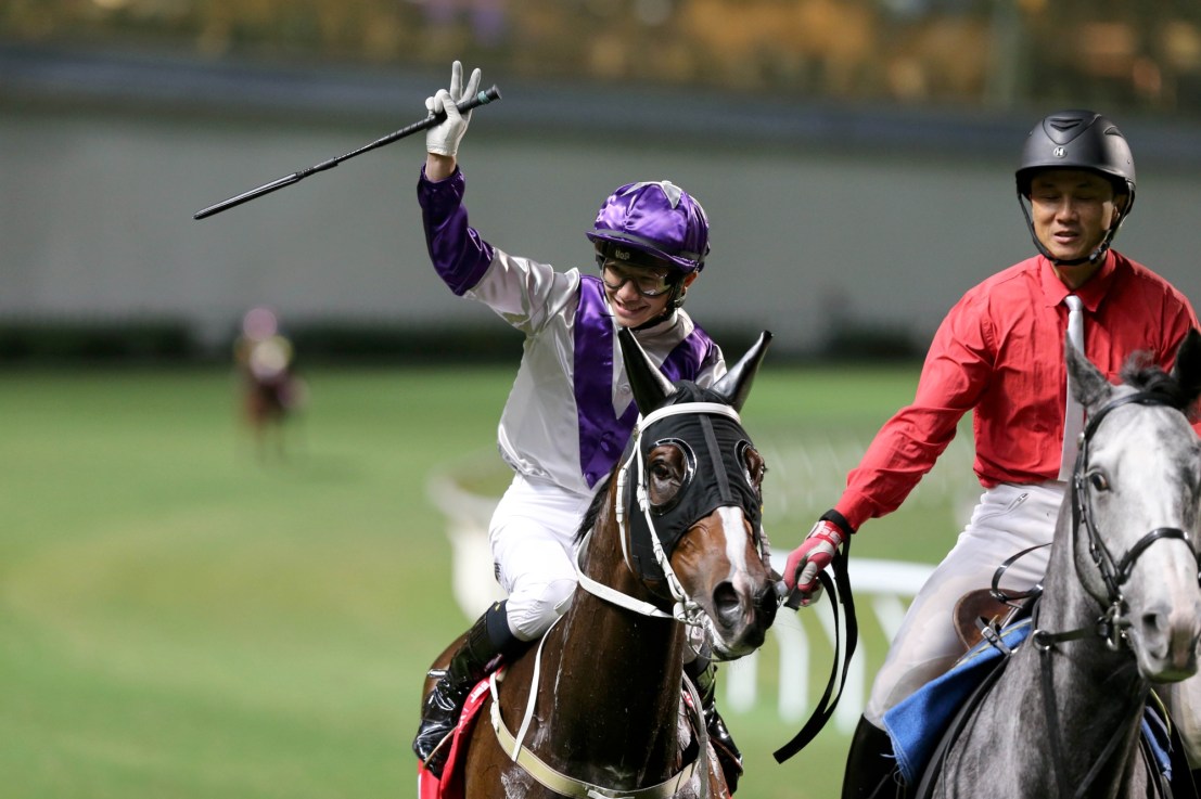 Jockey Jerry Chau has ridden 21 winners this season in Hong Kong.