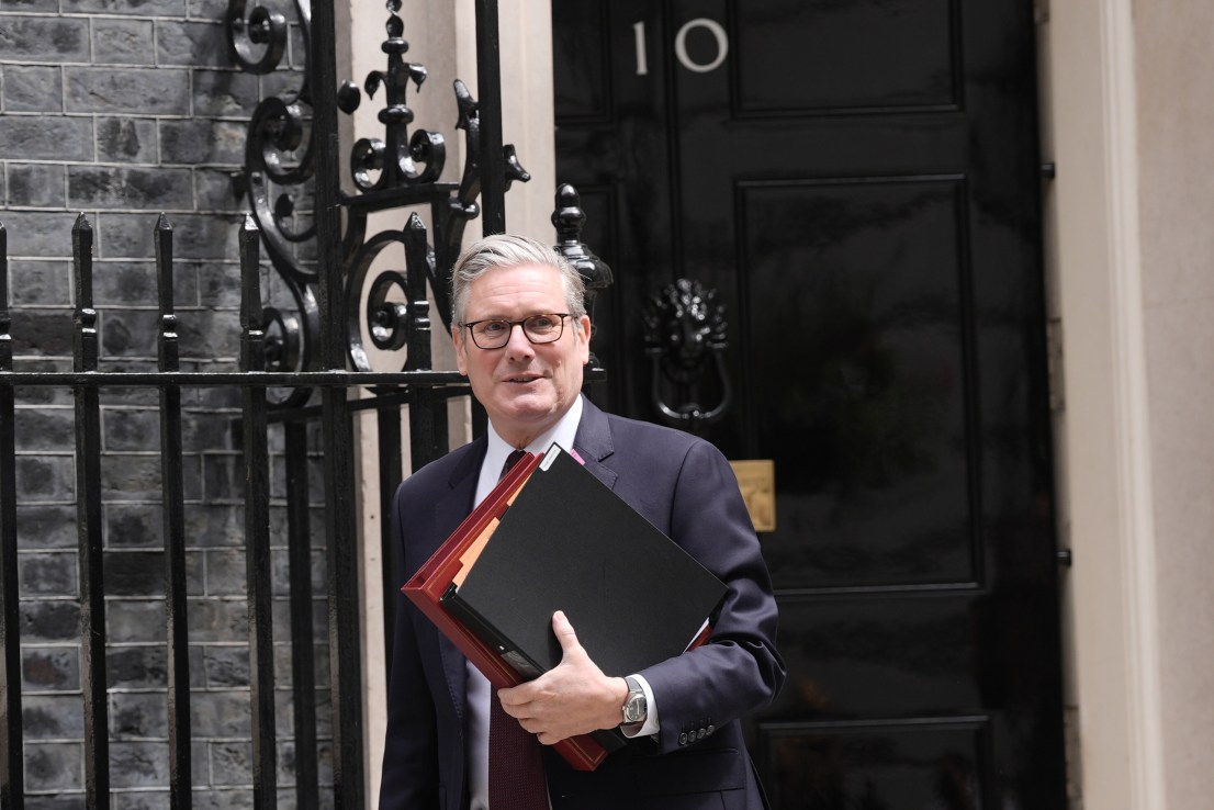 Prime Minister Sir Keir Starmer departs 10 Downing Street, London, to attend Prime Minister's Questions at the Houses of Parliament. Picture date: Wednesday July 9, 2025. PA Photo. Stefan Rousseau/PA Wire