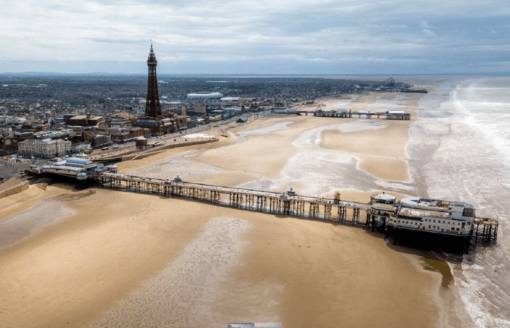Blackpool's North Pier has been put up for sale.