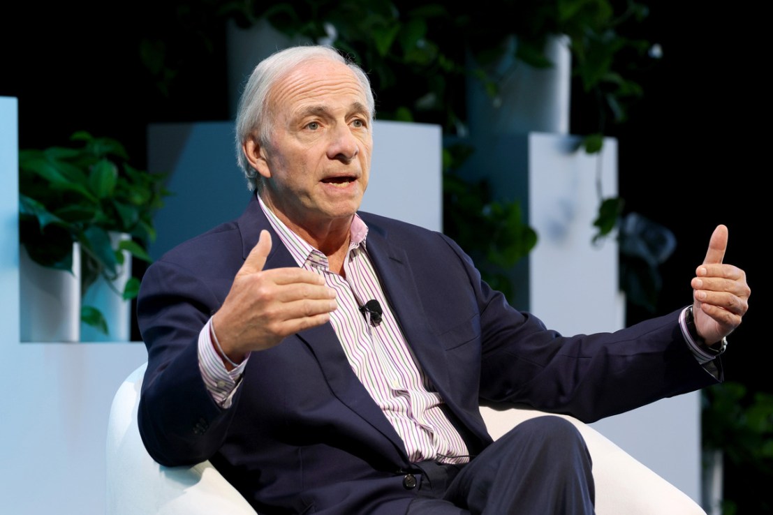 Ray Dalio left stepped down as chair of his hedge fund, Bridgewater, in 2021 (Photo by: Dia Dipasupil/Getty Images)