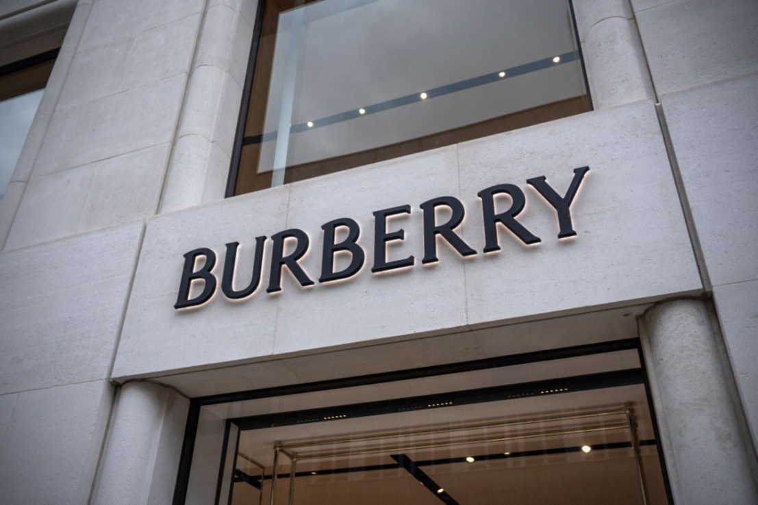 Burberry is eyeing a return to the FTSE 100 index. (Photo by Carl Court/Getty Images)