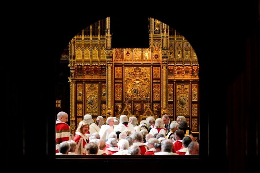 The House of Lords tabled several amendments to the government's workers' rights overhaul (Photo by ALBERTO PEZZALI/POOL/AFP via Getty Images)