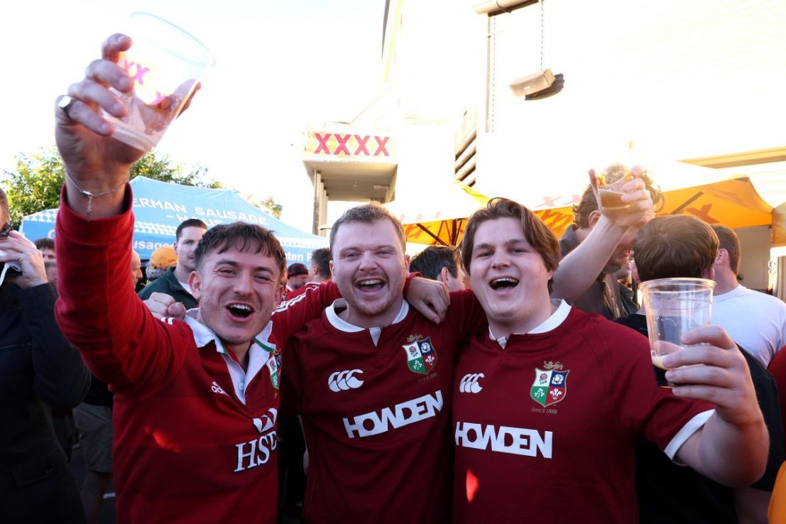 Australian pubs have stocked up to cater for British and Irish Lions fans