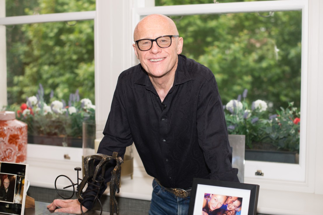 John Caudwell in his house in Mayfair (image courtesy of Caudwell)