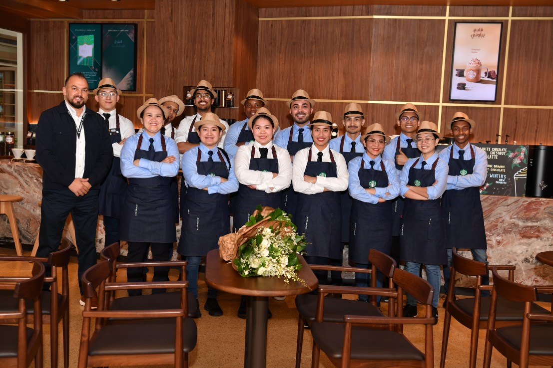 Kuwait Store Starbucks Staff