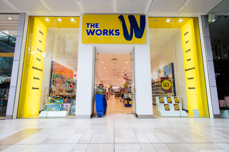 The Works floated in 2018.