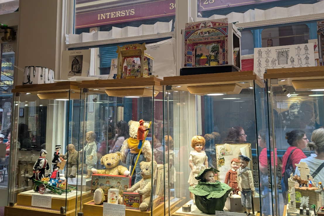 The Pollocks Toy Museum at Leadenhall Market 