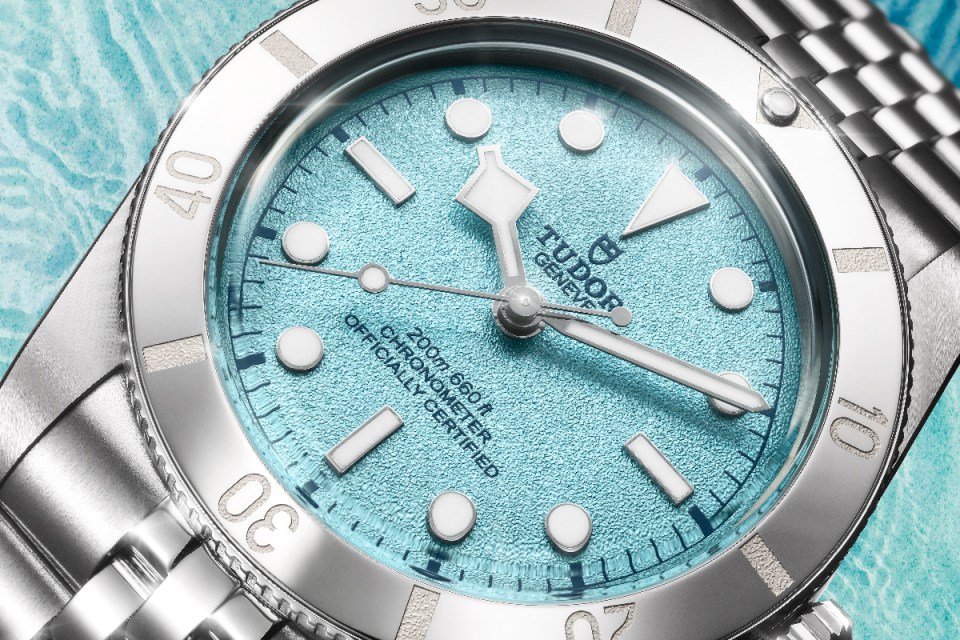 Tudor's Black Bay Lagoon Blue