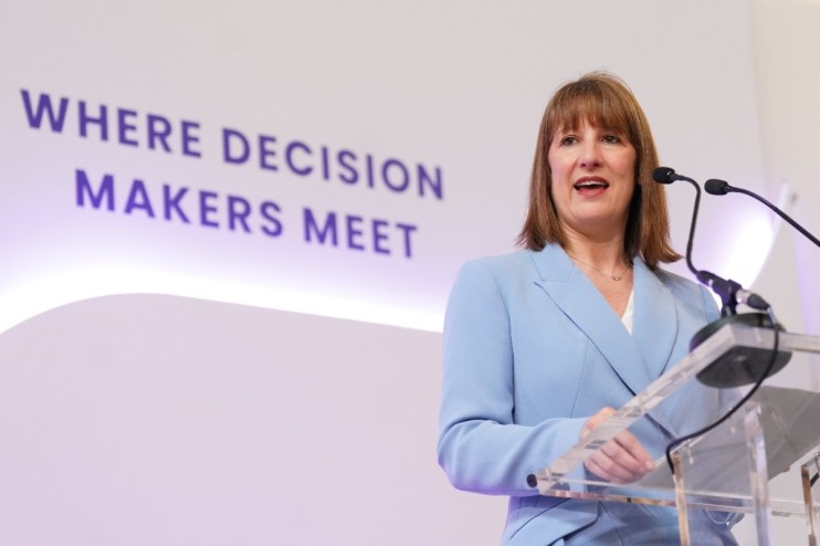 Rachel Reeves delivered the keynote address at fintech industry body Innovate Finance's Global Summit. (Image PA)