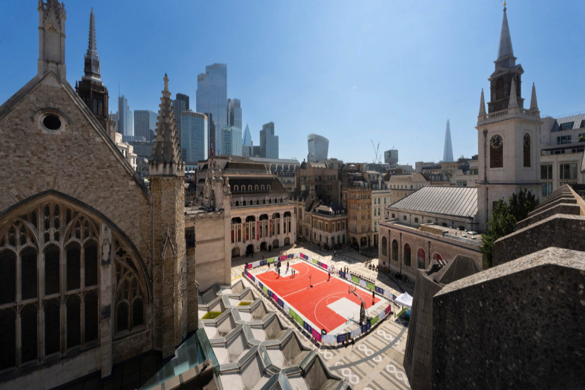 Free Coaching, Wheelchair Games, Dunk Contests, and Basketball Stars Inspire the City