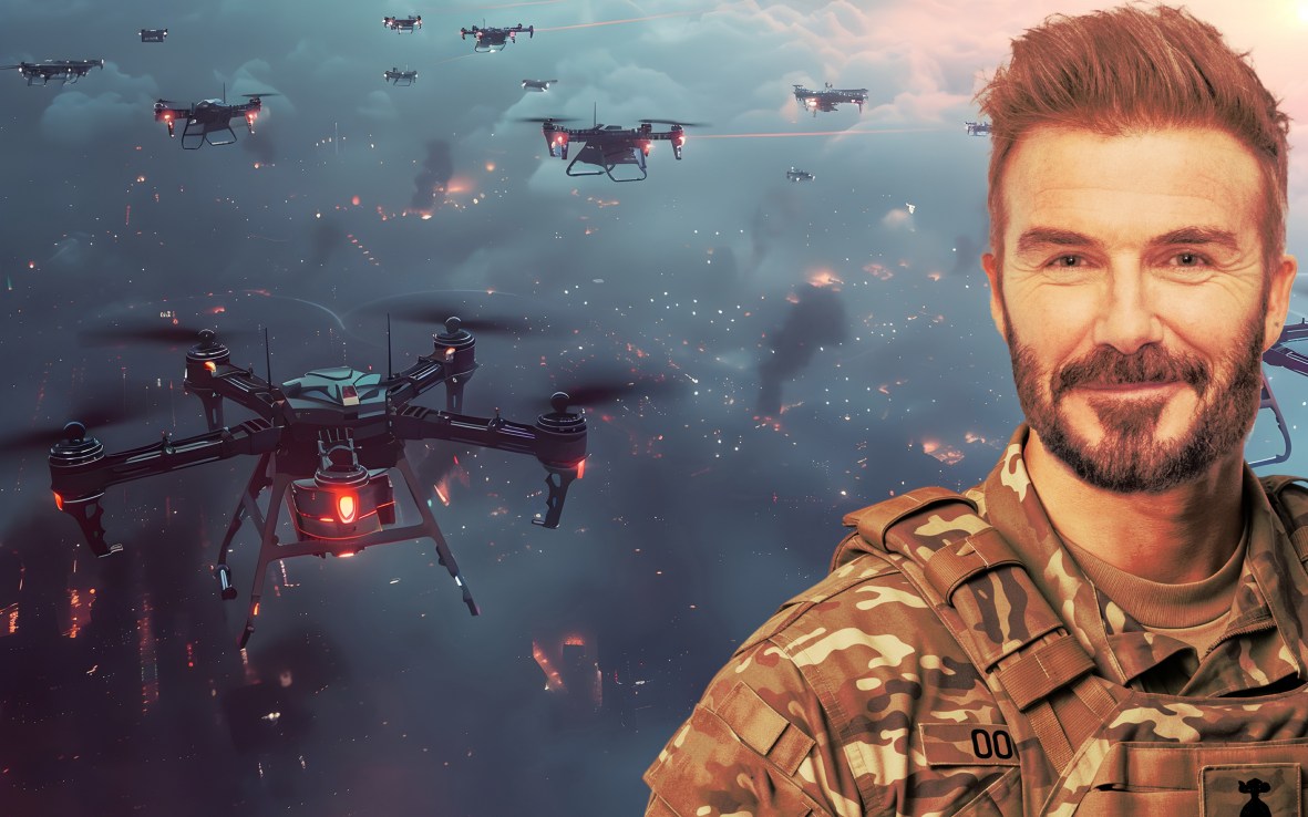 How David Beckham got into drone warfare
