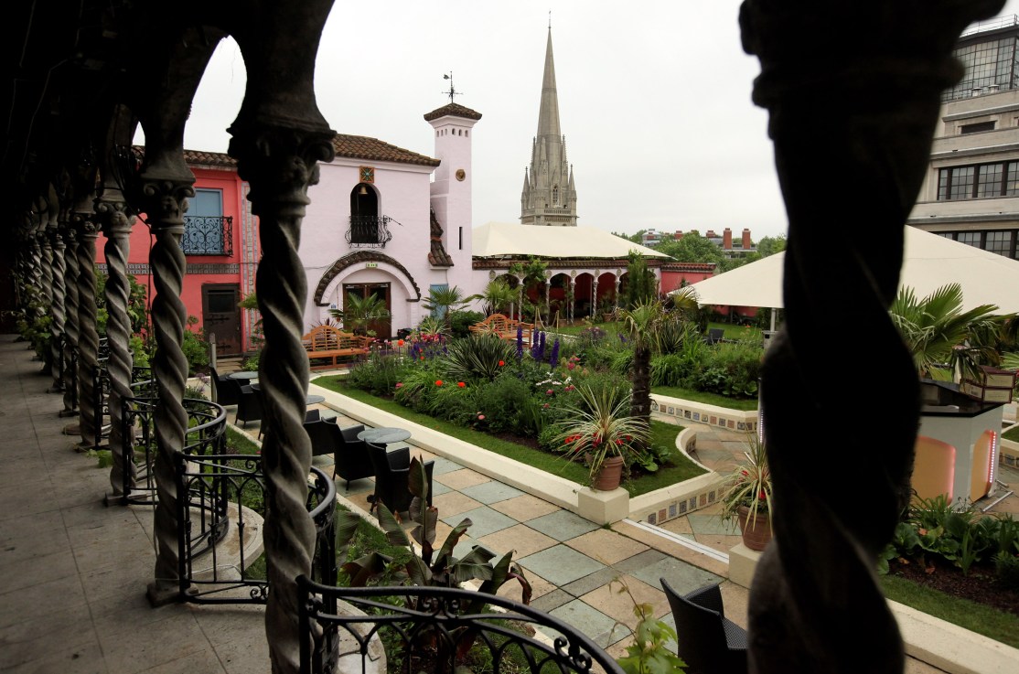Kensington Roof Gardens reopened last year (Photo by Oli Scarff/Getty Images)