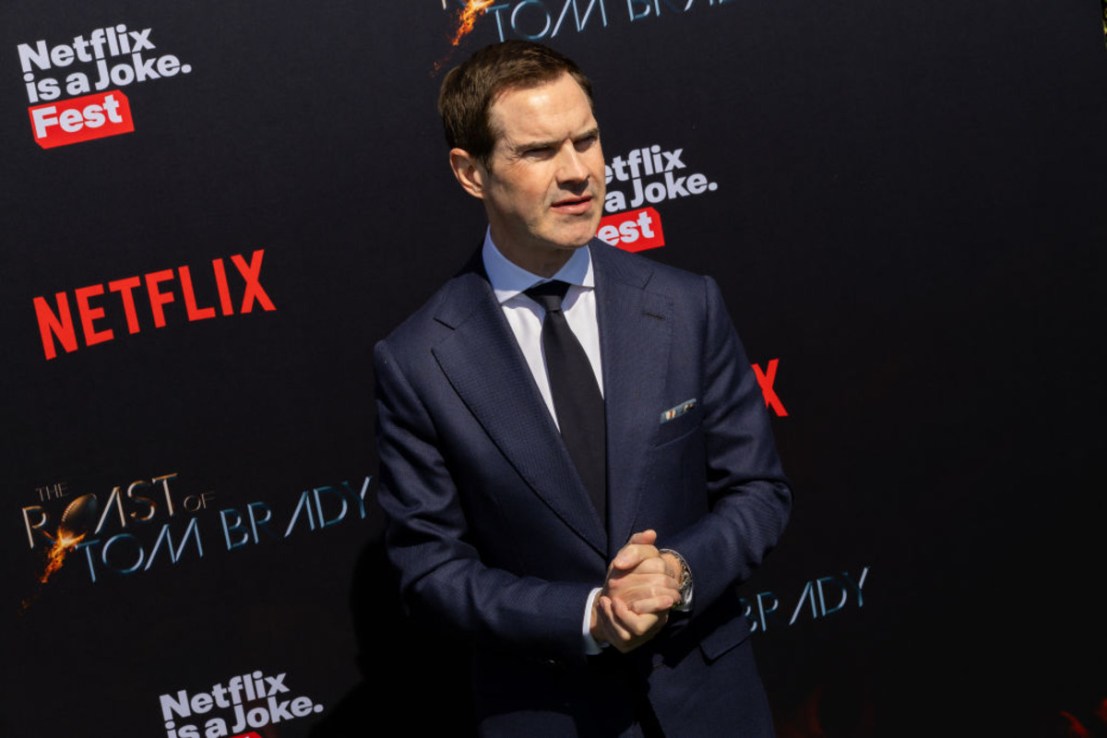 Jimmy Carr attends Netflix Is A Joke Fest's "The Greatest Roast Of All Time: Tom Brady" at the Kia Forum on May 5, 2024 in Inglewood, California. (Photo by Elyse Jankowski/FilmMagic)
