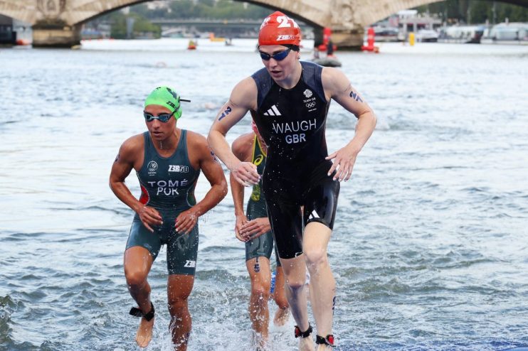 Waugh is currently third in the T100 Triathlon World Tour standings