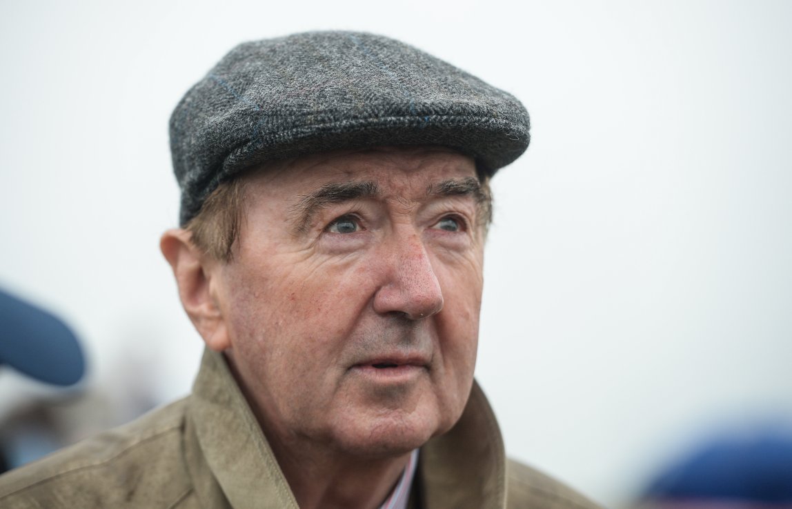 Dermot Weld saddles Alice Monet in the Galtres Stakes at York on Thursday.