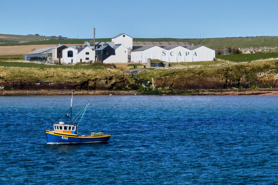 The Scapa distillery