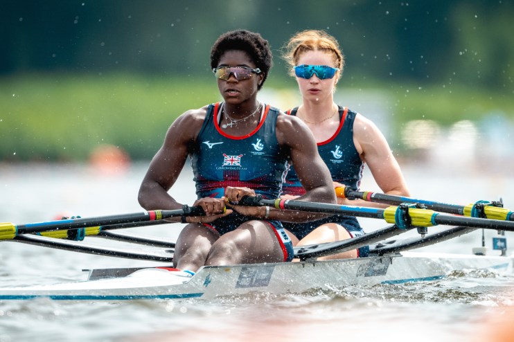 Obukohwo was the first athlete to join Fayder, a new platform connecting aspiring sportspeople with fans willing to pay to be part of their journey