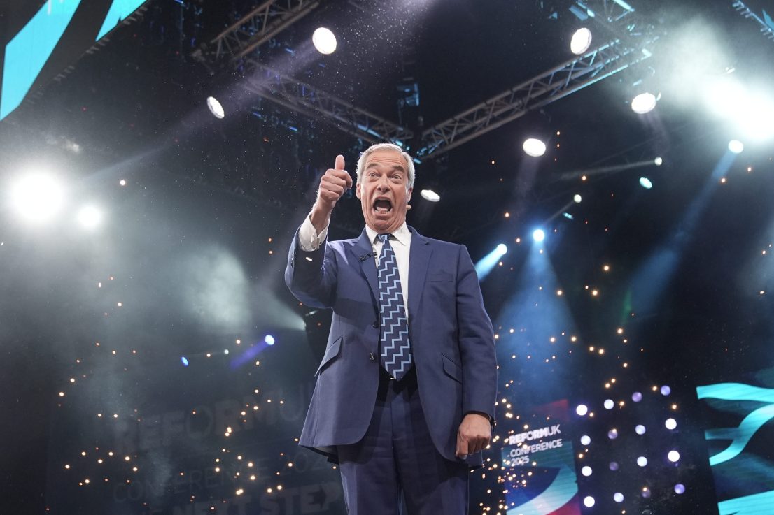 Nigel Farage is stepping up Reform's electoral planning. Stefan Rousseau/PA Wire
