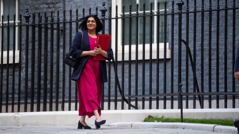 Mahmood will outline new requirements for migrants seeking indefinite leave to remain Credit: James Manning/ PA wire