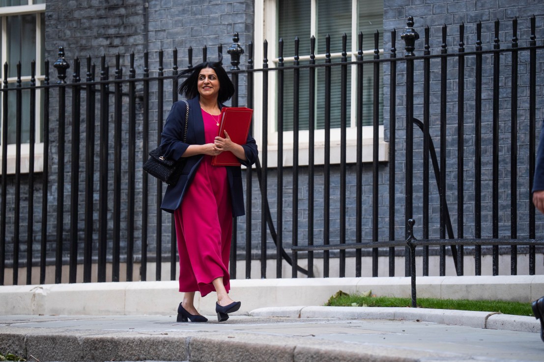 Mahmood will outline new requirements for migrants seeking indefinite leave to remain
Credit: James Manning/PA wire