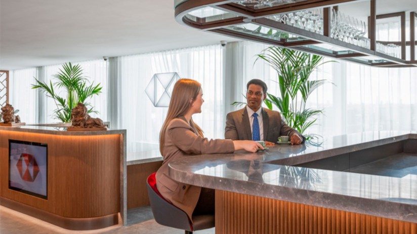 HSBC's new wealth office launched earlier this year.