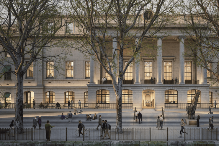 Plans for the Custom House development were submitted in April this year. Credit: City of London Corporation