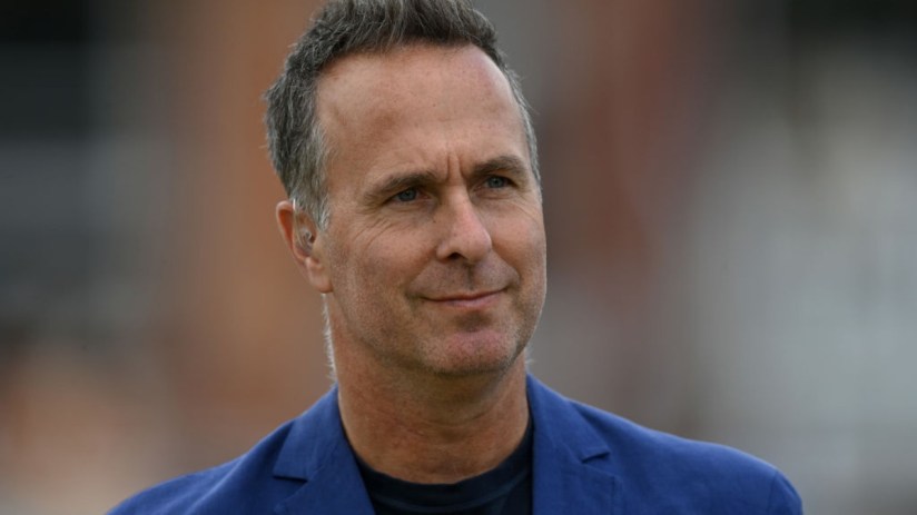 Michael Vaughan captained England to victory in the 2005 Ashes test series. (Photo by Gareth Copley/Getty Images)