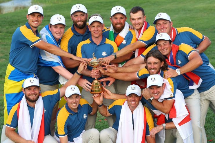 Europe will be defending the Ryder Cup in the US next week