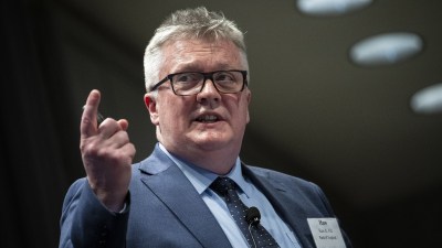 Chief economist Huw Pill said "consistency" was key to the Bank of England's quantitative tightening programme (Photo by: Graeme Sloan/Bloomberg via Getty Images)