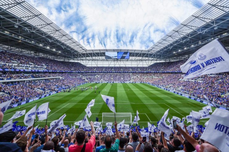 Proud Everton fans very nearly walked into a brand new arena called the MoneySuperMarket Stadium. Alas, the Toffees now call the Hill Dickinson Stadium home.