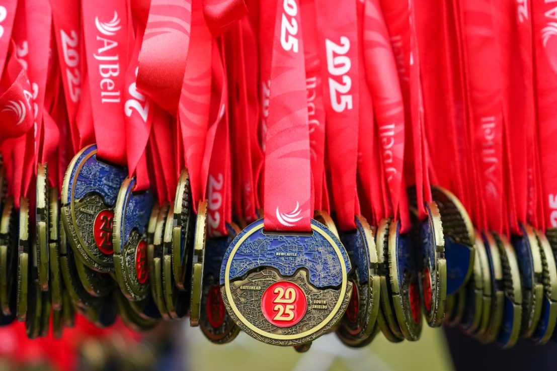 Great North Run medals showed an aerial view of Sunderland instead of Newcastle