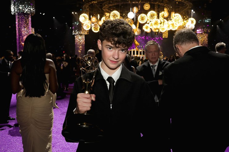 Adolescence actor Owen Cooper for his starring role in the Netflix hit. Credit - Getty.
