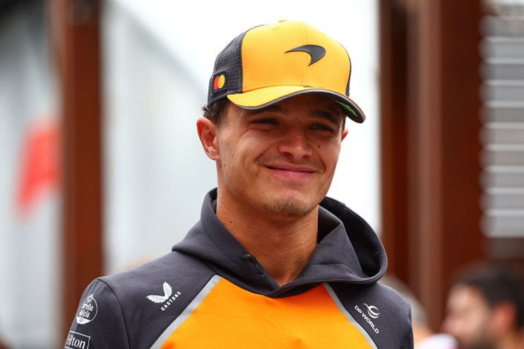 Lando Norris is the founder of Quadrant. (Photo by Joe Portlock/Getty Images)
