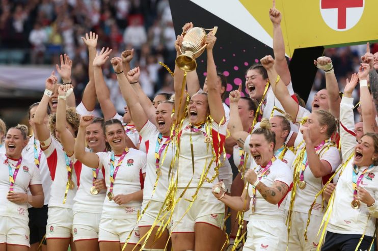 England won the Women's Rugby World Cup on Saturday against Canada