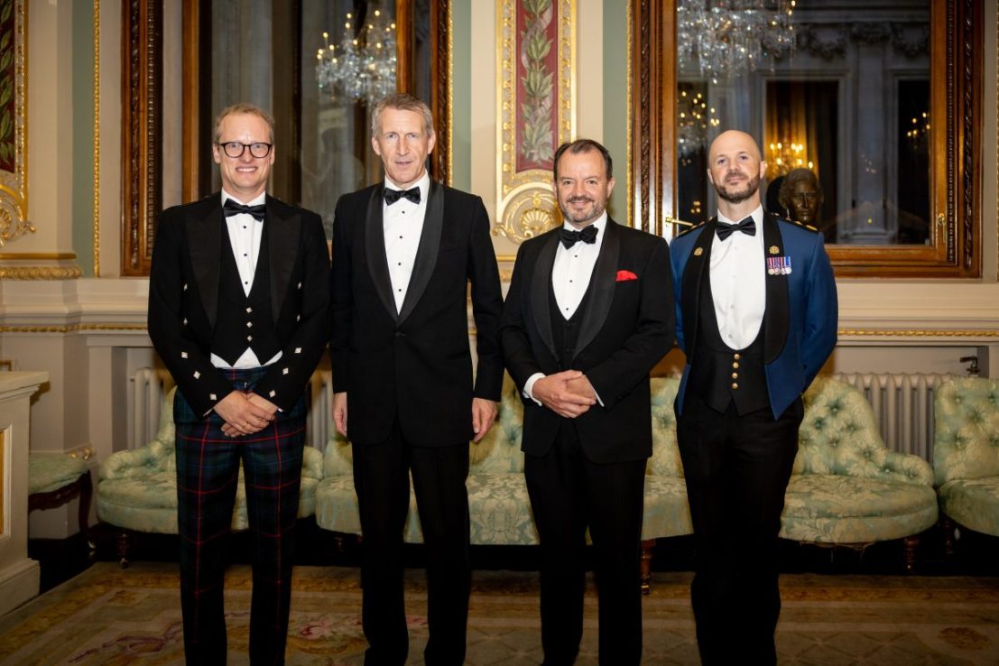 Tijs Broeke, Chair of the City of London Police Authority Board, Dan Jarvis, Minister of State for Security and as Minister of State in the Cabinet Office, Jason Groves, Deputy Chair of the City of London Police Authority Board , Pete O’ Doherty, Commissioner of the City of London Police.