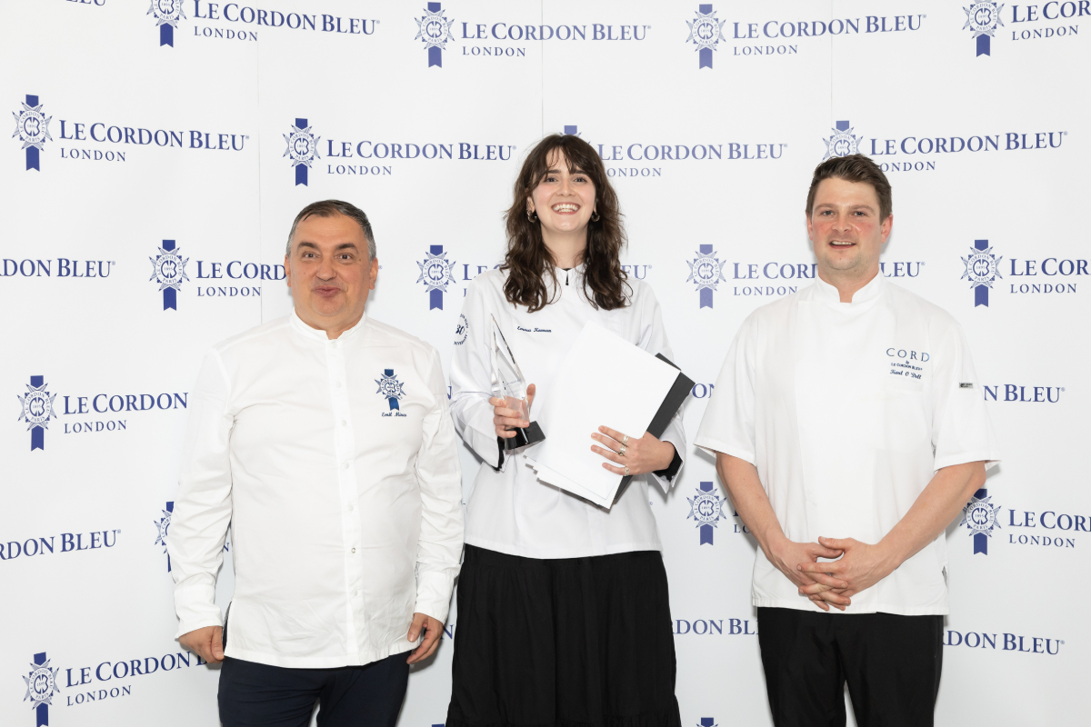 Le Cordon Bleu London announces winner of record scholarship