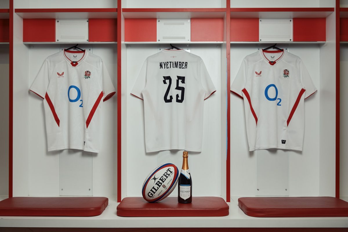 Nyetimber muscle out Bollinger to partner with England Rugby