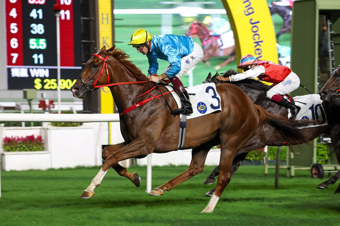 Wunderbar was a winner under Hugh Bowman last season.