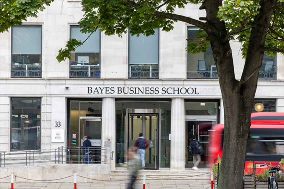 Domenica Di Lieto, CEO, engaged in learning at Bayes Business School for Executive MBA, focusing on professional growth