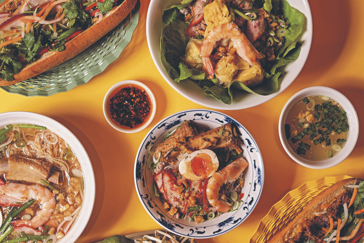 Vietnamese Food Square Mile Team Meet