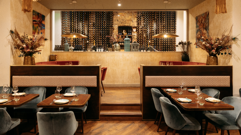 The Kahani restaurant in Sloane Square