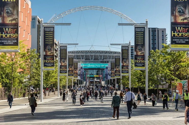 The developer of Wembley Park in London was boosted by asset sales in 2024.